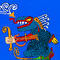 aztec-god by bushbaby