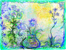 blue-flowers-in-sunlig