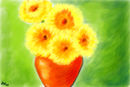 red-vase-with-yellow-f