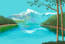 mountain-lake