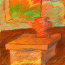 orange-vase