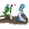 gallade-gives-gardevoi by Tenammy