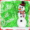 frosty by mudpuddle