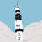 rocket-to-the-moon by bushbaby