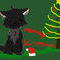 merry-xmas-black-kitty by Dreamkit13