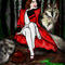walking-with-the-wolf by mudpuddle