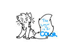 kitty-lineart