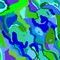 greens-with-blues by elainegern