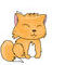 orange-cat by luuweez