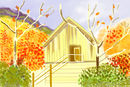 wooden-hut