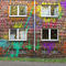 sprayed-wall by babyjellychick